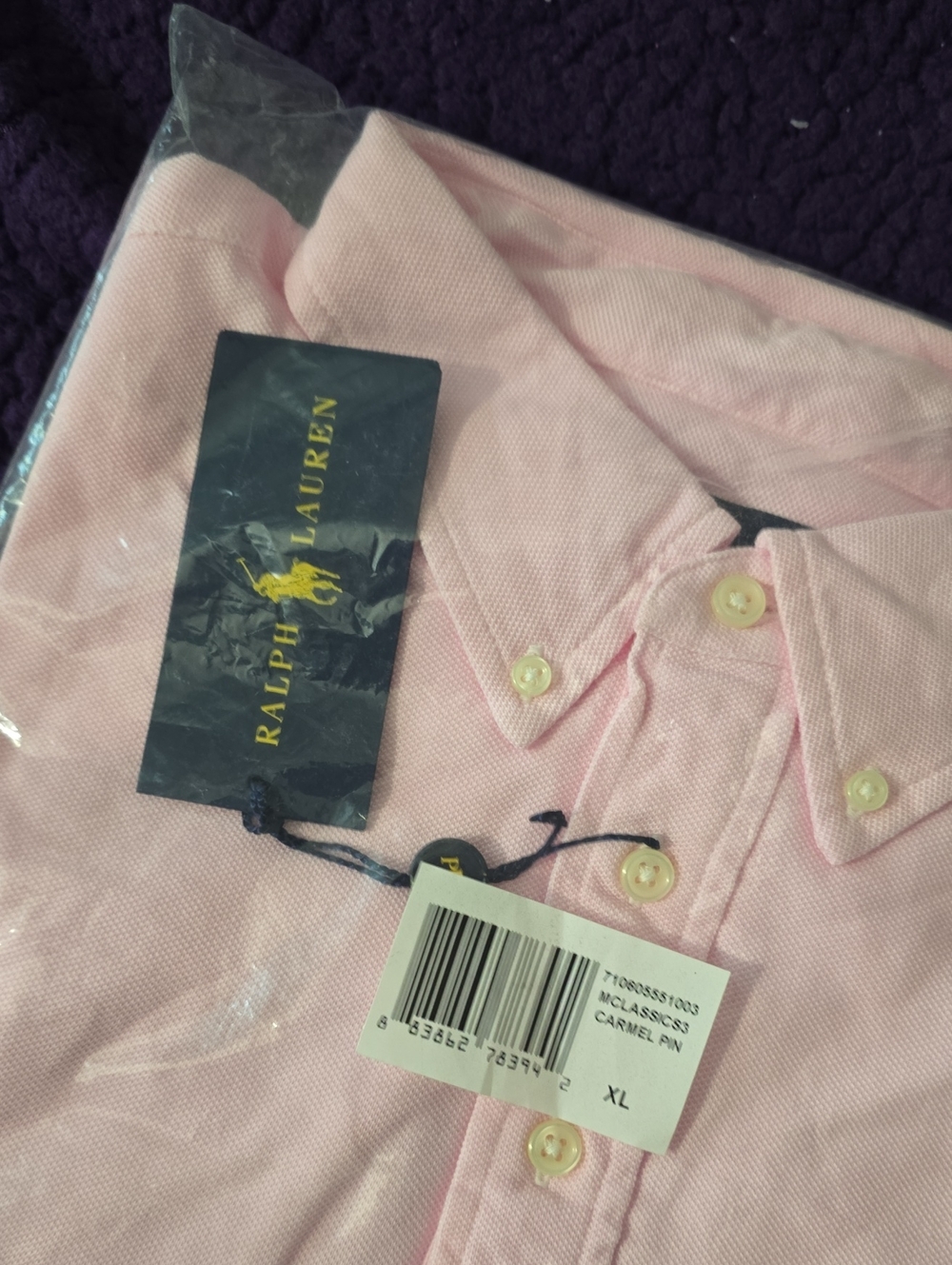 Polo by Ralph Lauren Light Pink Button-Down Polo Shirt - Picture 5 of 5